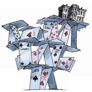 castelo de cartas