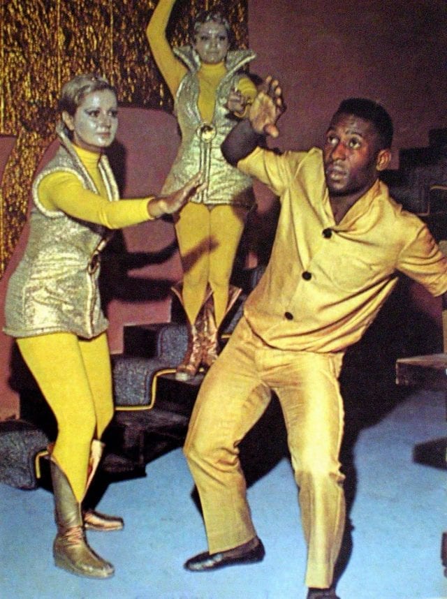 Rei Pelé - ator - "Os estranhos" - 1969