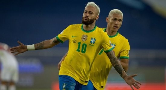 neymar - seleção brasil x peru