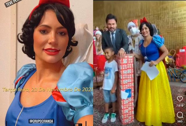 MICHELLE DE JOELHOS - BRANCA DE NEVE