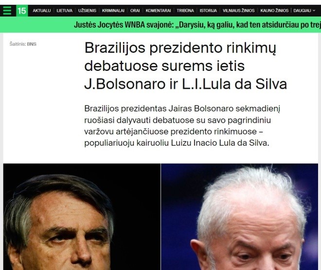 MÍDIA INTERNACIONAL