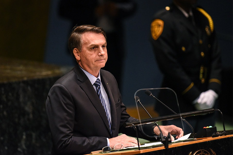 país irreal - Bolsonaro na ONU