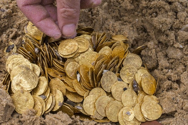 moedas de ouro