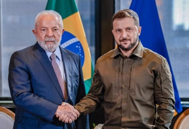 Lula e Zelenski