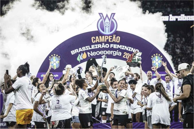 BRABAS - corinthians - pentacampeão feminino