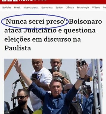 Nunca serei preso