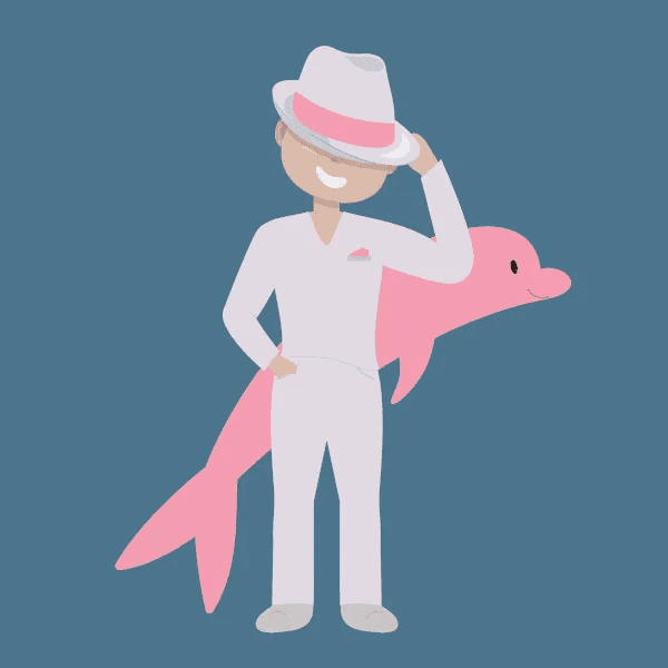 boto cor de rosa homem