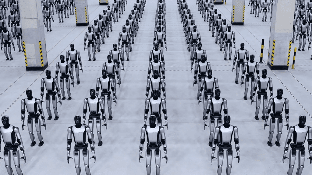 robô humanoide CHINA