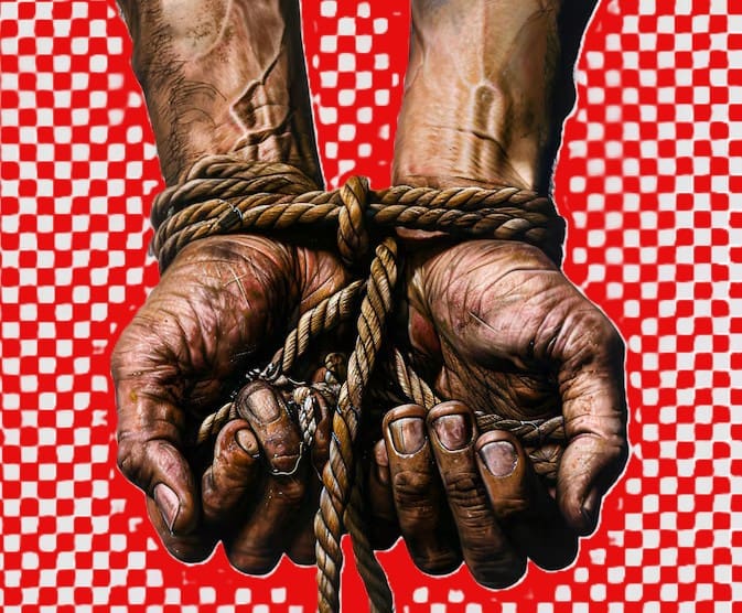 MÃOS ATADAS