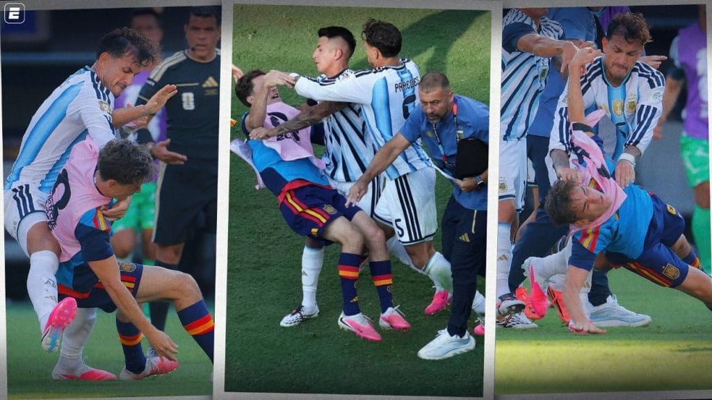 espetáculo? argentina x espanha
