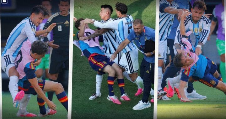 espetáculo? argentina x espanha