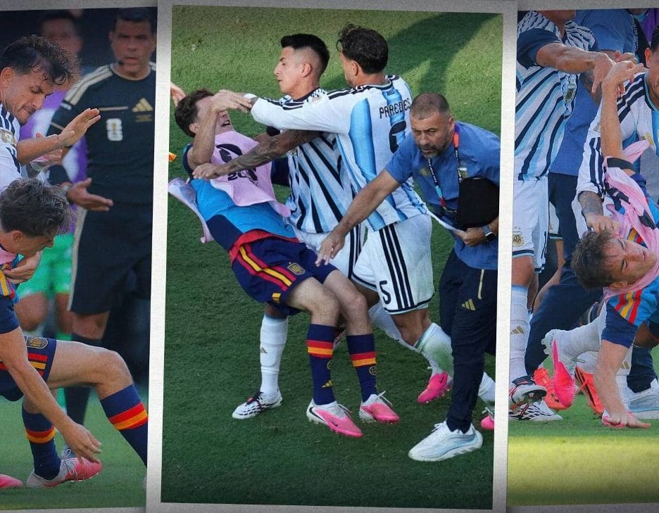espetáculo? argentina x espanha