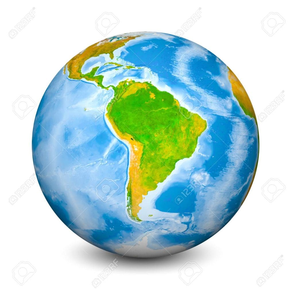 BRASIL - GLOBO TERRESTRE