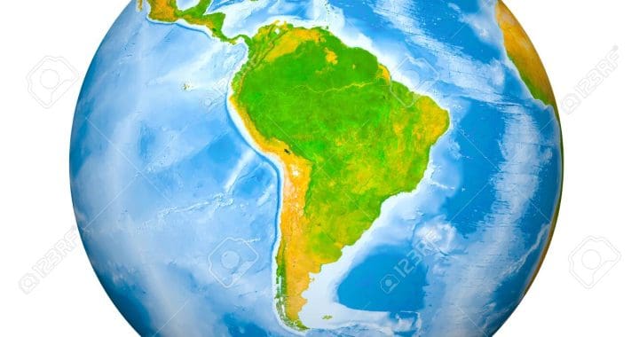 BRASIL - GLOBO TERRESTRE